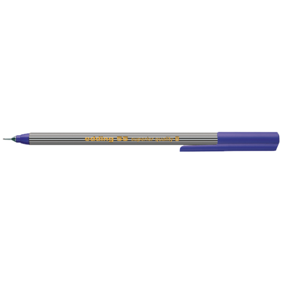 Edding İnce Uçlu Keçeli Kalem 0.3 MM Mor 55 (10 Adet) resmi