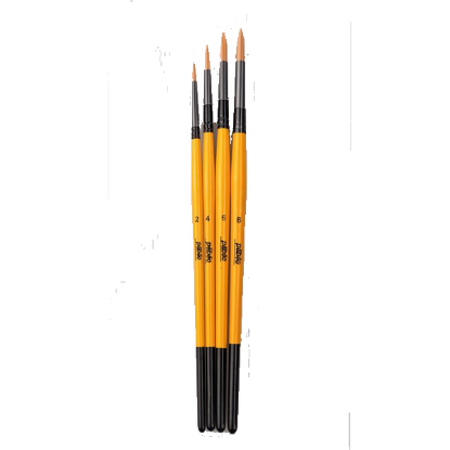 Pebeo Fırça Seti Sulu Boya No:2-4-6-8 4 LÜ SET-2 resmi