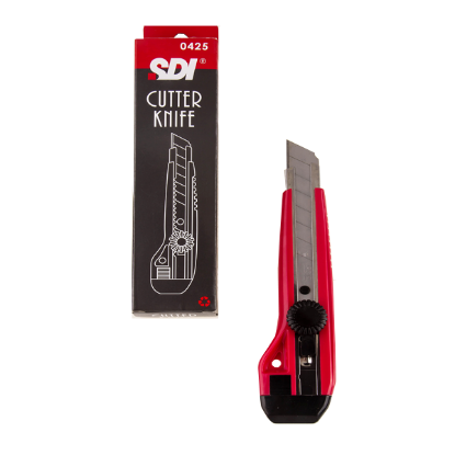 Sdi Maket Bıçağı Geniş Sıkıştırmalı Metal Ağızlı 2 Yedekli 0425 resmi