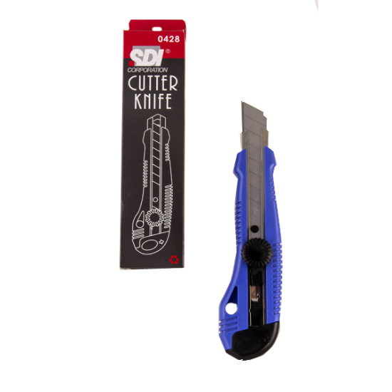 Sdi Maket Bıçağı Geniş Otomatik Kilitlemeli 0428 resmi