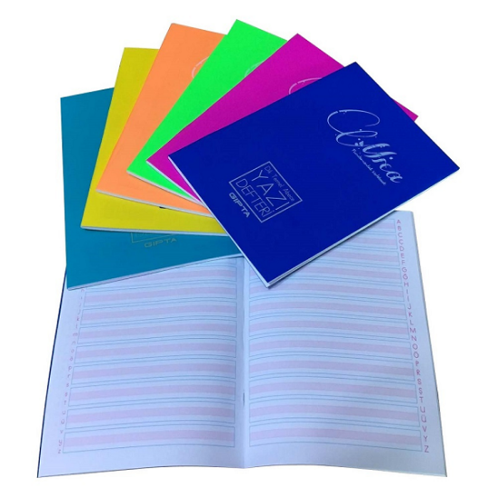 Gıpta Güzel Yazı Defteri Mıca Plastik Kapak 40 YP A4 6551 resmi