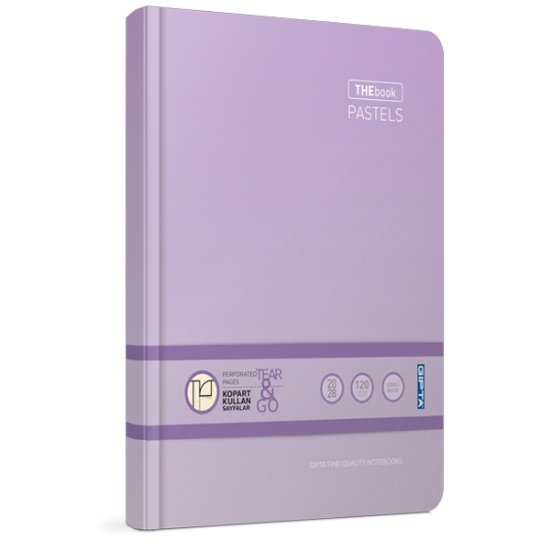 Gıpta Defter Thebook Pastel Sert Kapak Çizgisiz 160 YP 17x24 3311 resmi
