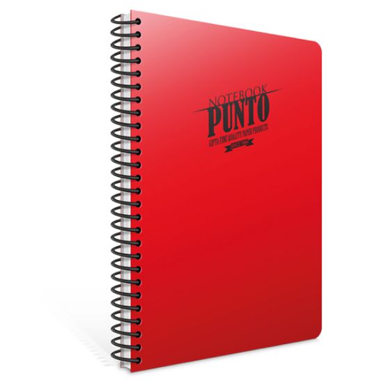Gıpta Spiralli Defter Punto Plastik Kapak Kareli 120 YP A4 3-6539000-2011 resmi