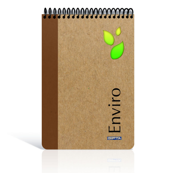 Gıpta Bloknot Envıro Spiralli Sert Kapak 100 YP A4 Çizgili 2920 resmi