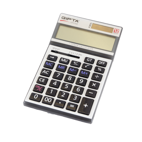 Gıpta Hesap Makinesi Masa Üstü 12 Hane F3034 resmi