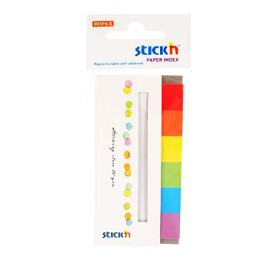 Hopax Stıckn İndeks 180 YP 50x20 Gökkuşağı 6 Renk 21598 resmi