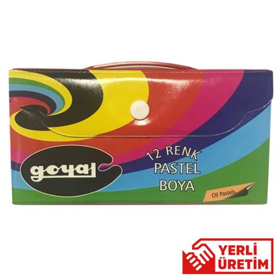 Goyal Pastel Boya Çantalı 12 Renk PTL-212 resmi