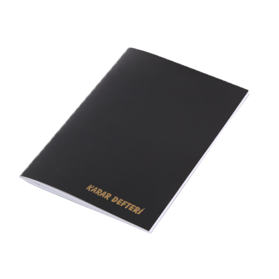 Gülpaş Karar Defteri Plastik Kapak 40 YP 116 (12 Adet) resmi