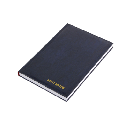 Gülpaş Nöbet Defteri Suni Deri Ciltli 200 YP 356 resmi