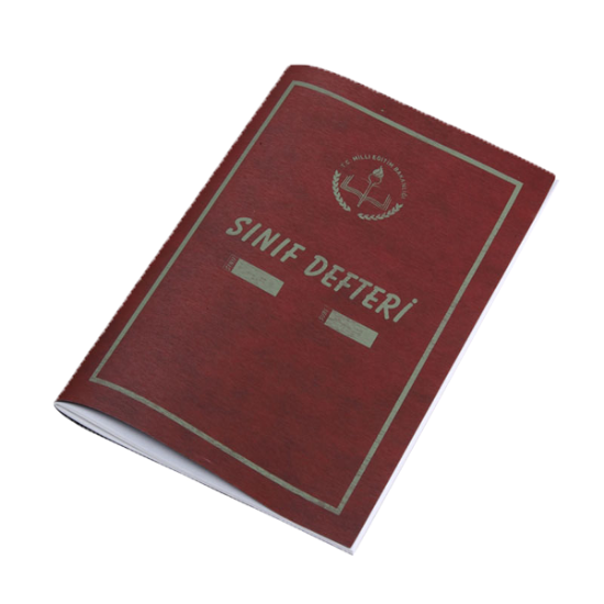 Gülpaş Sınıf Defteri Takvimli Plastik Kapak 1-2-3-4-5 Sınıflar İçin 390 resmi