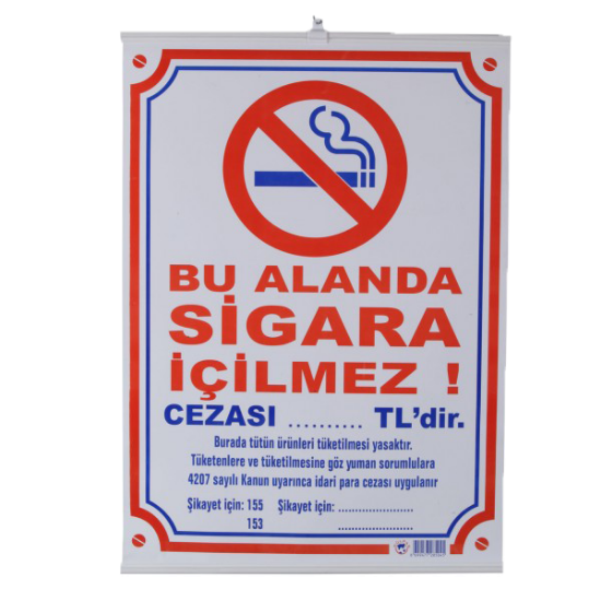 Gülpaş Sigara İçilmez Çıtalı 50x70 504 resmi