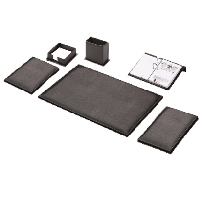 Gülpaş Sümen Takımı 6 Parça Napa Suni Deri Siyah 903 resmi