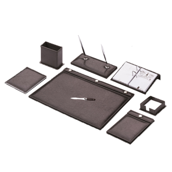 Gülpaş Sümen Takımı 10 Parça Düğmeli Siyah 908 resmi