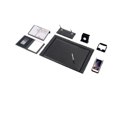 Gülpaş Sümen Takımı 11 Parça Macro Desen Siyah 239 resmi