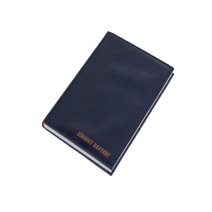 Gülpaş Zimmet Defteri Suni Deri 100 YP 20x28 372 resmi