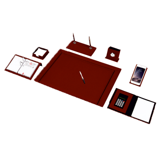 Gülpaş Sümen Takımı 10 Parça Macro Desen Bordo 240 resmi