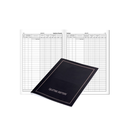 Gülpaş İşletme Hesabı Defter Plstik Kapak 48 YP 130 resmi