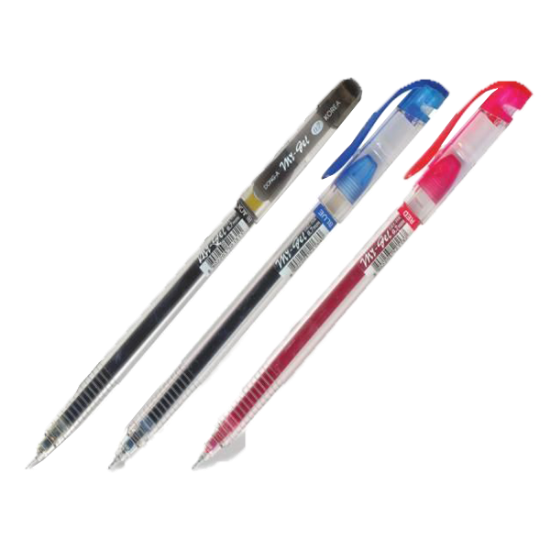 Dong-A Tükenmez Kalem My-Gel Jel 0.5 MM İğne Uç Mavi 201120 (12 Adet) resmi