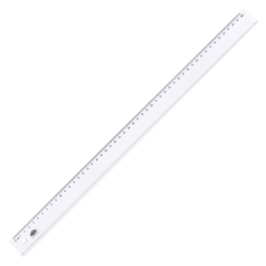 Hatas Standart Cetvel Plastik Geniş Şeffaf 50 CM 0170 (25 Adet) resmi