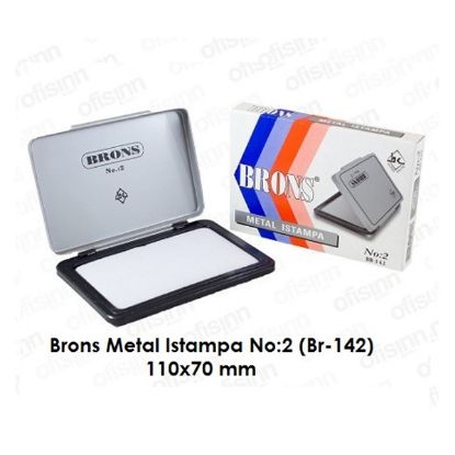 Brons Istampa Metal NO:2 11x7 BR-142 (12 Adet) resmi