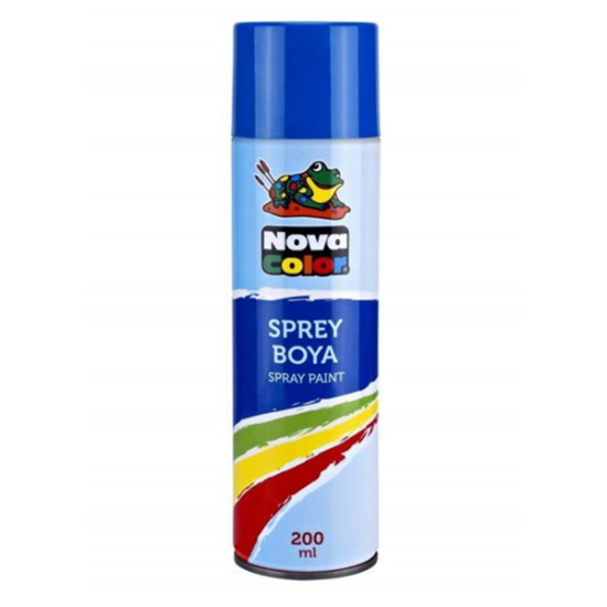 Nova Color Sprey Boya 200 ML Mavi NC-802 resmi