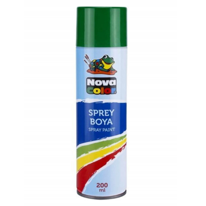Nova Color Sprey Boya 200 ML Yeşil NC-803 resmi