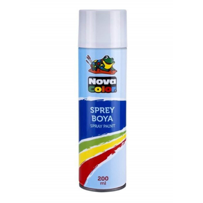 Nova Color Sprey Boya 200 ML Beyaz NC-804 resmi