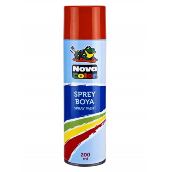 Nova Color Sprey Boya 200 ML Turuncu NC-807 resmi