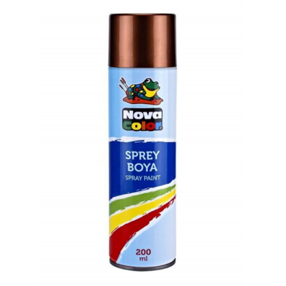 Nova Color Sprey Boya 200 ML Bakır NC-813 resmi