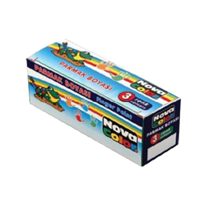 Nova Color Parmak Boyası 3 LÜ NC-137 resmi