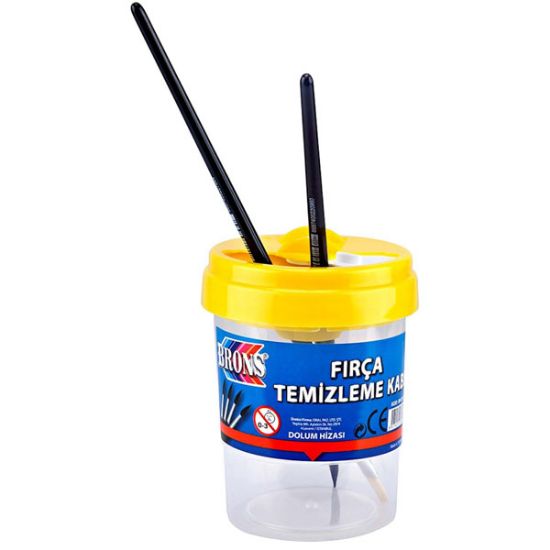 Brons Fırça Temizleme Kabı BR-250 resmi