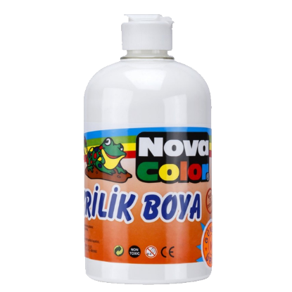 Nova Color Akrilik Boya 500 GR Beyaz NC-385 resmi
