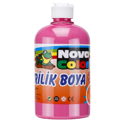 Nova Color Akrilik Boya 500 GR Pembe NC-390 resmi