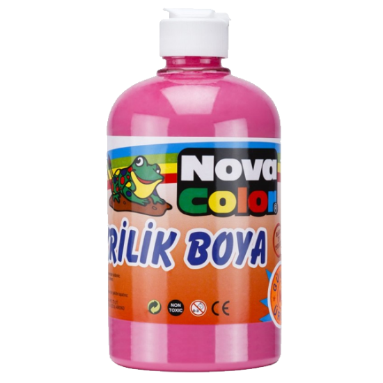 Nova Color Akrilik Boya 500 GR Pembe NC-390 resmi