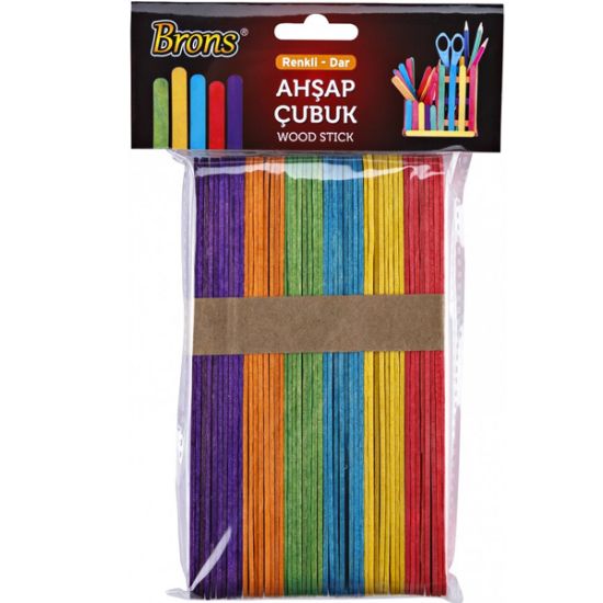 Brons Dil Çubuğu Renkli Dar BR-902 resmi