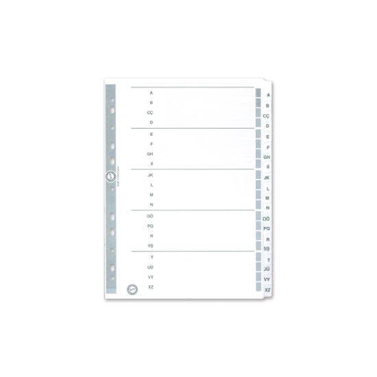 Serve Seperatör A-Z Kağıt A4 SV5328 resmi