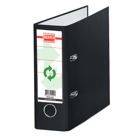 Manu Telgraf Klasör Geniş Siyah 2037 resmi
