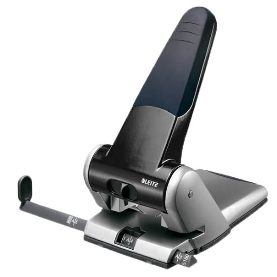 Leitz Kollu Perfaratör ( Delgeç ) Çelik 65 Syf Siyah 5180 resmi