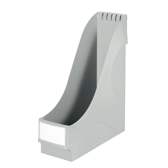 Leitz Kutu Klasör (Magazinlik) Plastik 9.8x31.8x29.1 Gri 2425T (8 Adet) resmi