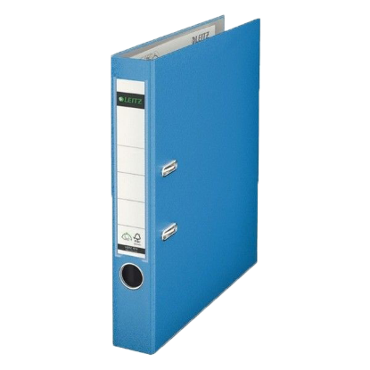Leitz Büro Klasör Dar Plastik Açık Mavi 1015T resmi