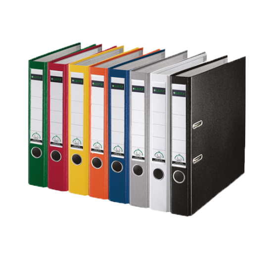 Leitz Büro Klasör Dar Plastik Turuncu 1015T resmi