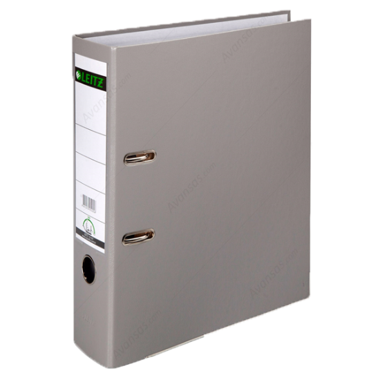 Leitz Büro Klasör Geniş Plastik Gri 1010T resmi