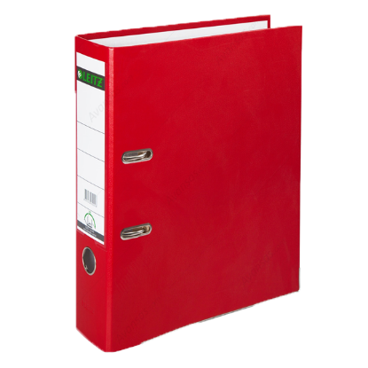Leitz Büro Klasör Geniş Plastik Kırmızı 1010T resmi