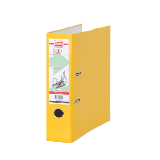 Manu Büro Klasör Geniş Plastik Sarı 2030 resmi