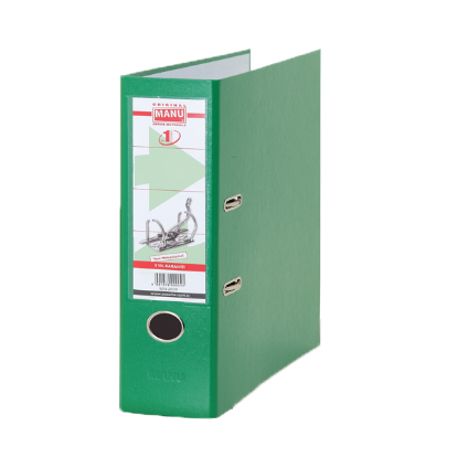 Manu Büro Klasör Geniş Plastik Yeşil 2030 resmi