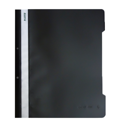 Leitz Telli Dosya Plastik Siyah L-4189 (50 Adet) resmi