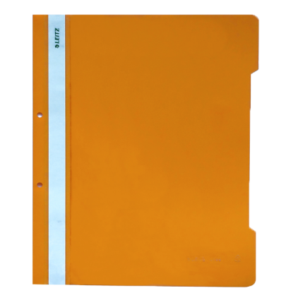Leitz Telli Dosya Plastik Turuncu L-4189 (50 Adet) resmi