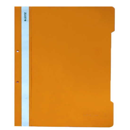 Leitz Telli Dosya Plastik Turuncu L-4189 (50 Adet) resmi