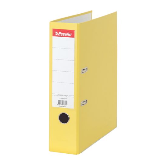 Esselte Büro Klasör Geniş Plastik Sarı 9940 resmi