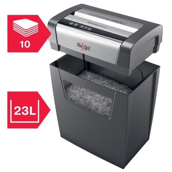 Rexel Evrak İmha Makinesi Momentum X410 2104571EU resmi